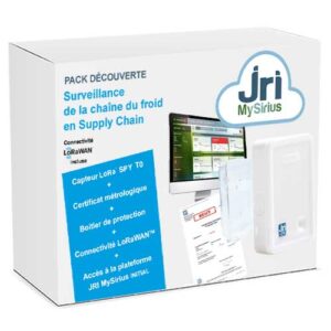 Pack Suivi de la chaîne du froid avec la connectivité LoRa